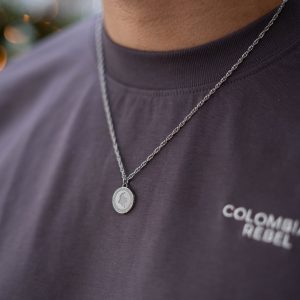 Robuuste Colombia hanger zilver