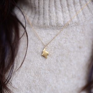 Colombia hangertje dames ketting goud