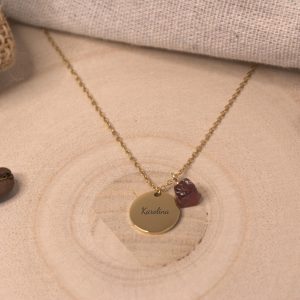 Ketting met geboortesteen