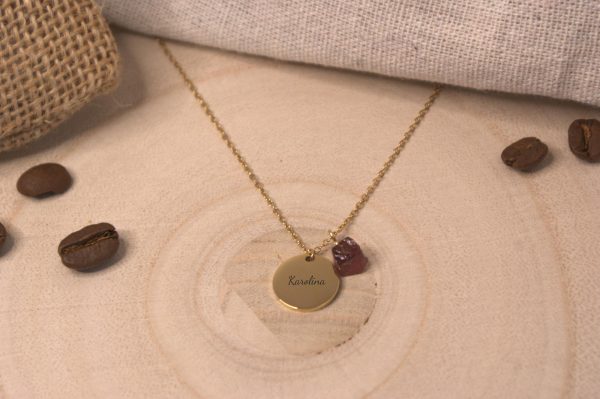 Ketting met geboortesteen
