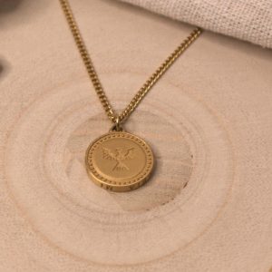 Alternative view of Robuuste Colombiaanse munt ketting
