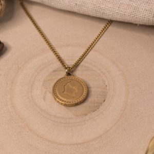 Robuuste Colombiaanse munt ketting