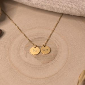 Ketting met twee hangers