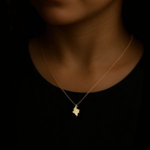 Meisjes ketting colombia landje